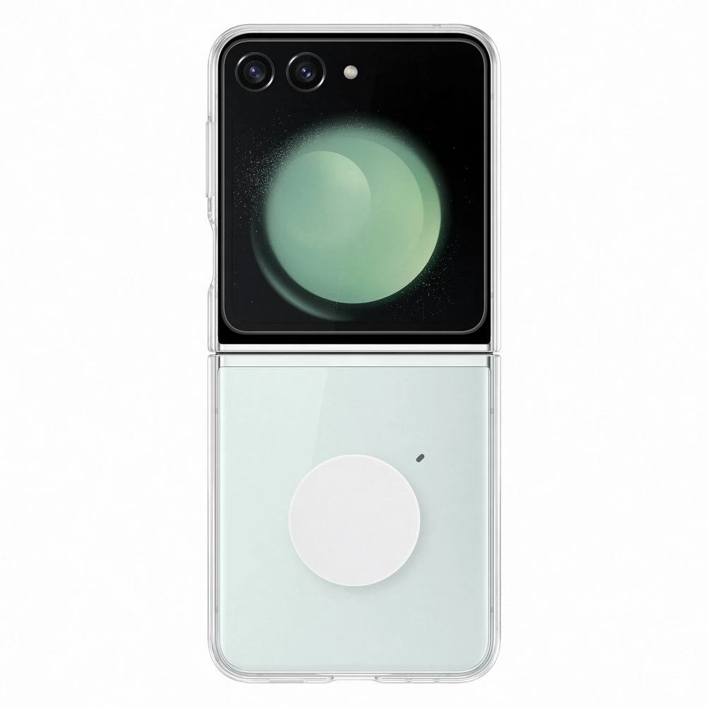 Silikoninis Dėklas Samsung Galaxy Z Flip 5 Gadget Case Skaidrus