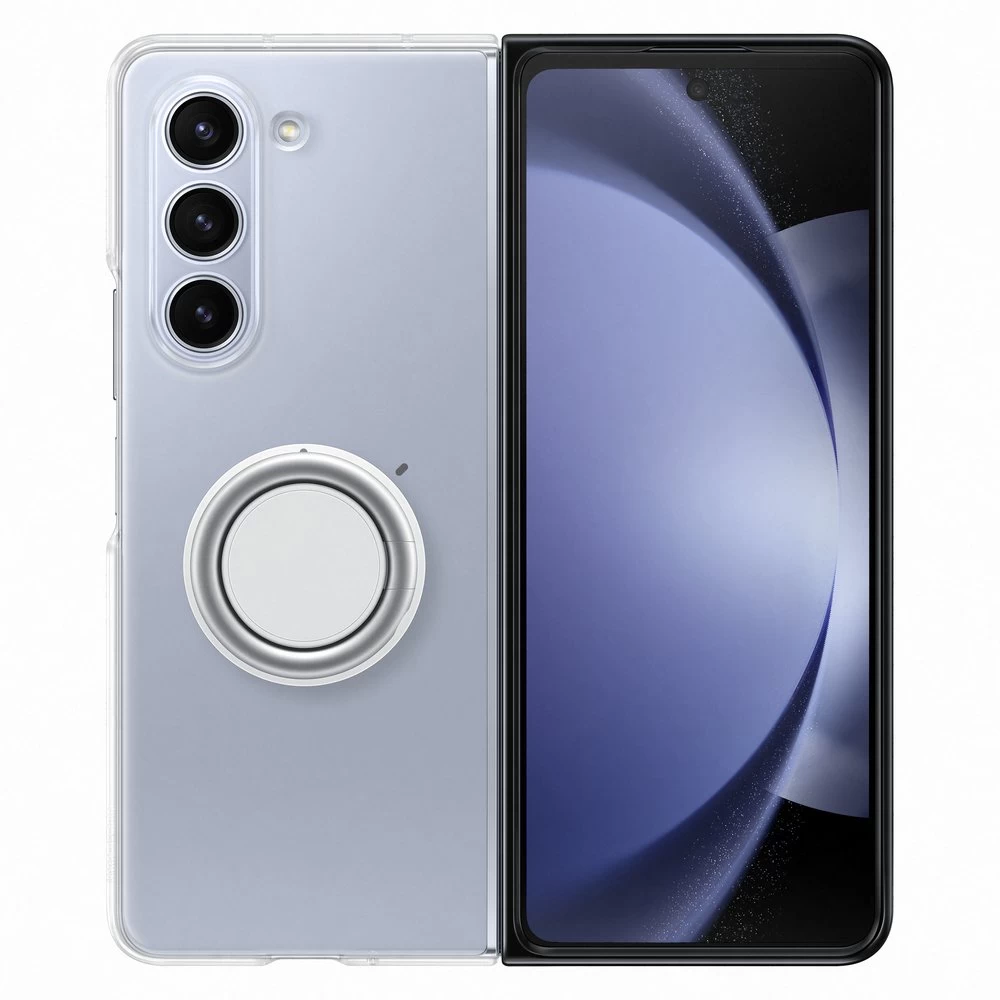 Silikoninis Dėklas Samsung Galaxy Z Fold 5 Gadget Case Skaidrus