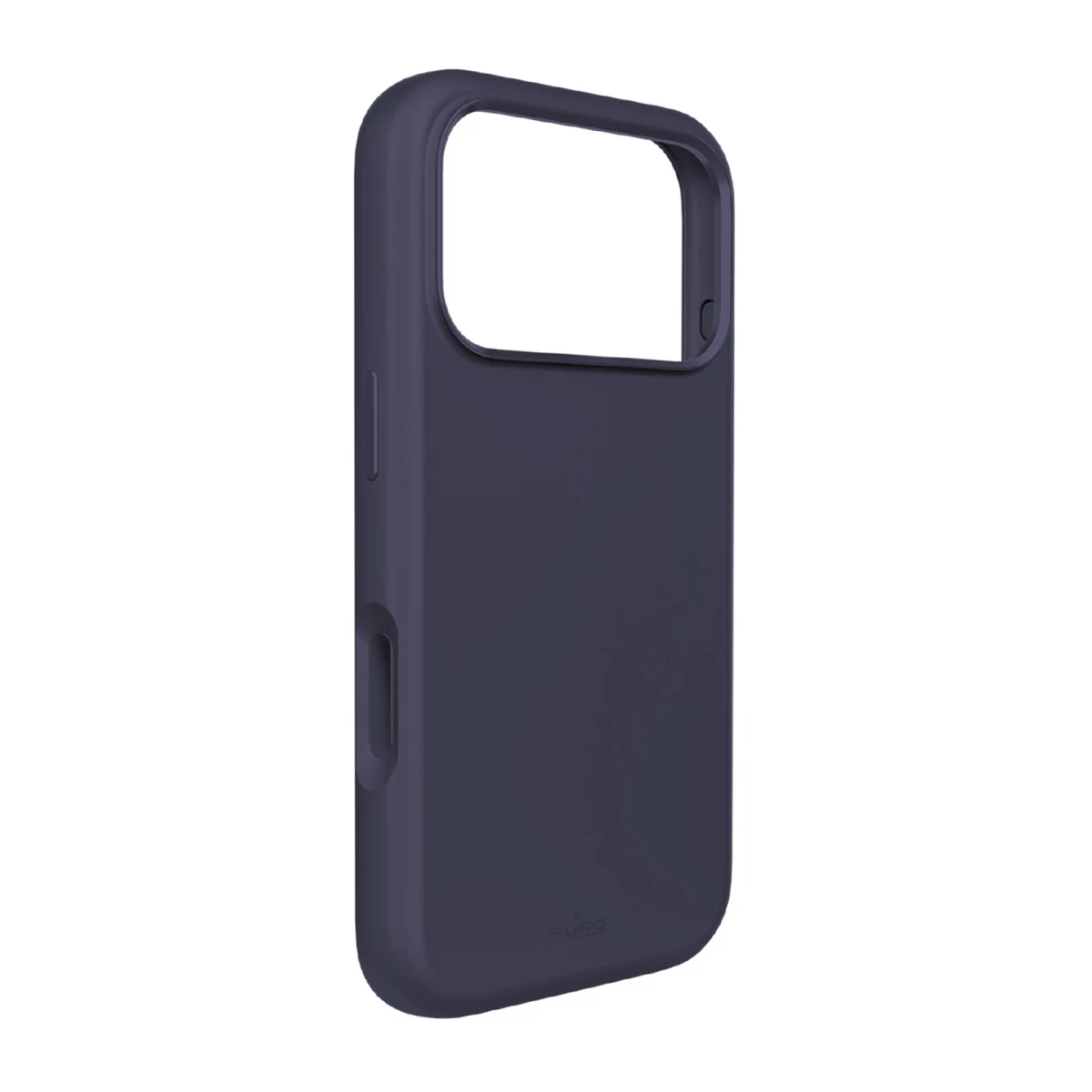 Silikoninis Dėklas Su Kameros Apsauga Ir Aliuminio Mygtukais iphone 17 Pro Magsafe - Tamsiai Mėlynas