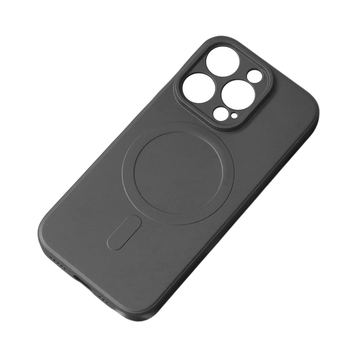 Silikoninis Dėklas Su Magsafe Iphone 15 Plus Silikoninis Dėklas Juodas