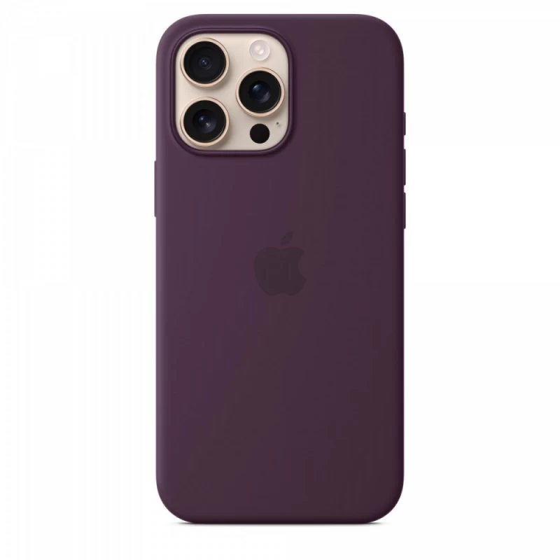 Silikoninis Dėklas Su magsafe, Skirtas iphone 16 Pro Max - Prinokusi Slyva