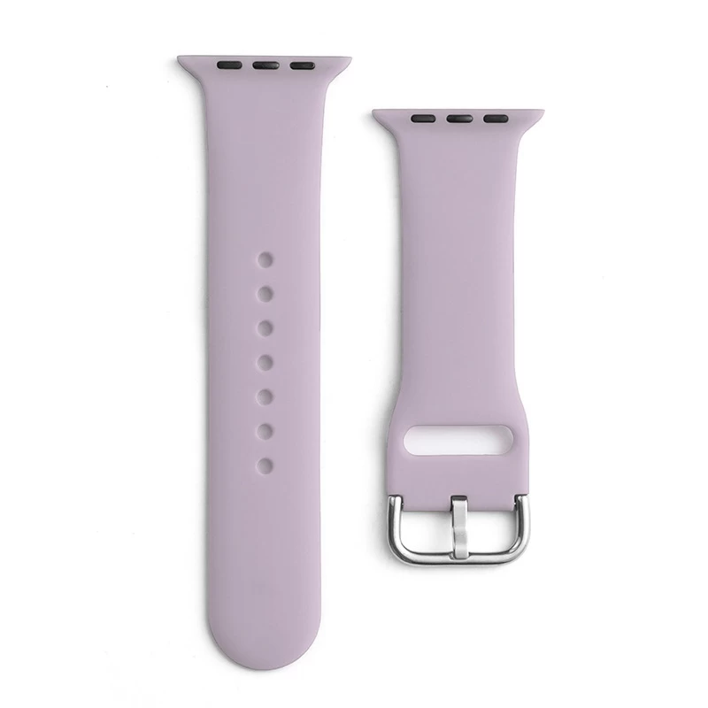 Silikoninis Dirželis apple Watch 2-9/se 38/40/41 Mm Silikoninis Dirželis Aps Violetinės Spalvos Silikoninis Dirželis apple Watch 2-9/se 38/40/41 Mm Silikoninis Dirželis Aps Violetinės Spalvos