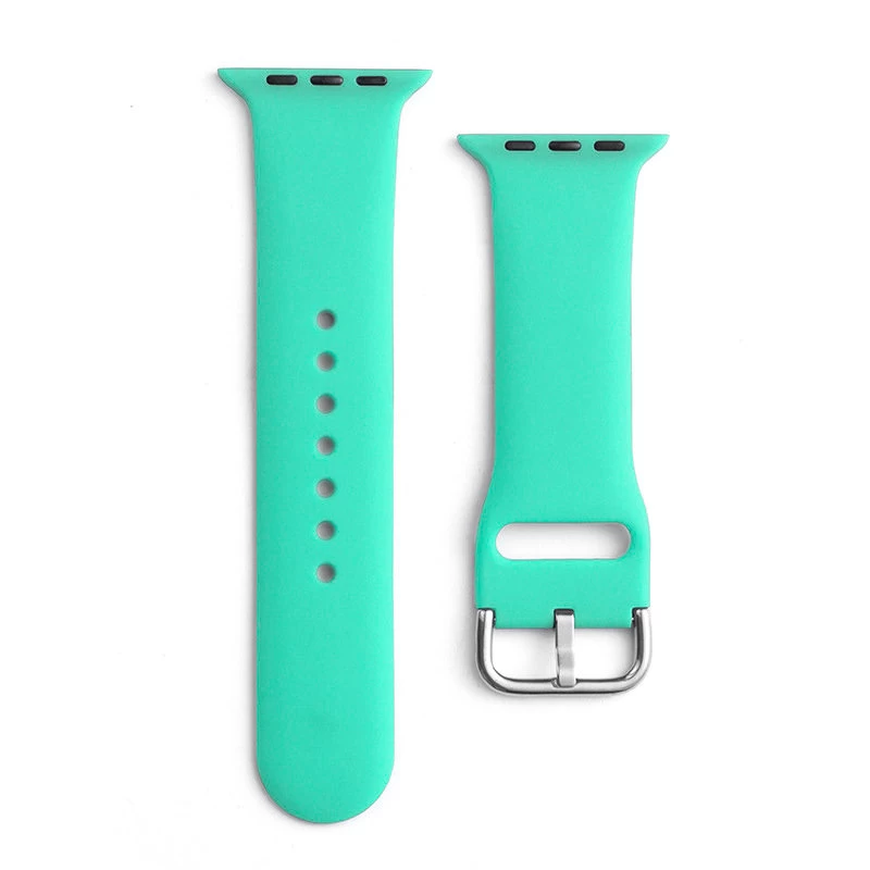 Silikoninis Dirželis apple Watch Ultra 2-9/se 42/44/45/49mm Silikoninis Dirželis Aps Mėtų Spalvos Silikoninis Dirželis apple Watch Ultra 2-9/se 42/44/45/49mm Silikoninis Dirželis Aps Mėtų Spalvos
