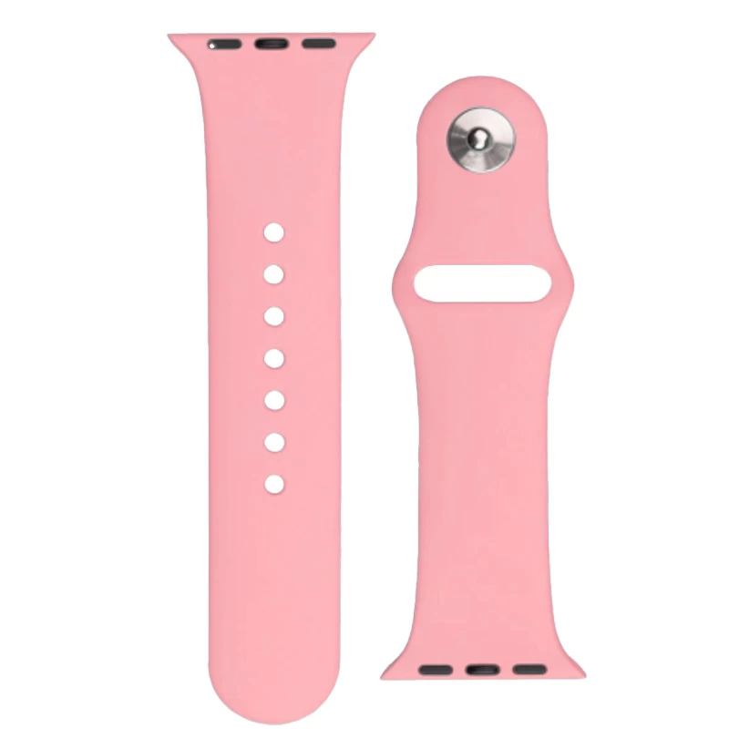 Silikoninis Dirželis apple Watch Ultra 2-9/se 42/44/45/49mm Silikoninis Dirželis Aps Rožinės Spalvos Silikoninis Dirželis apple Watch Ultra 2-9/se 42/44/45/49mm Silikoninis Dirželis Aps Rožinės Spalvos