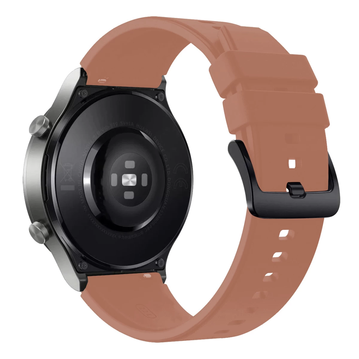 Silikoninis Dirželis huawei Watch Gt 2/3/4/2 Pro/3 Pro/4 Pro/gt 2e 46 Mm - Bordo Spalvos