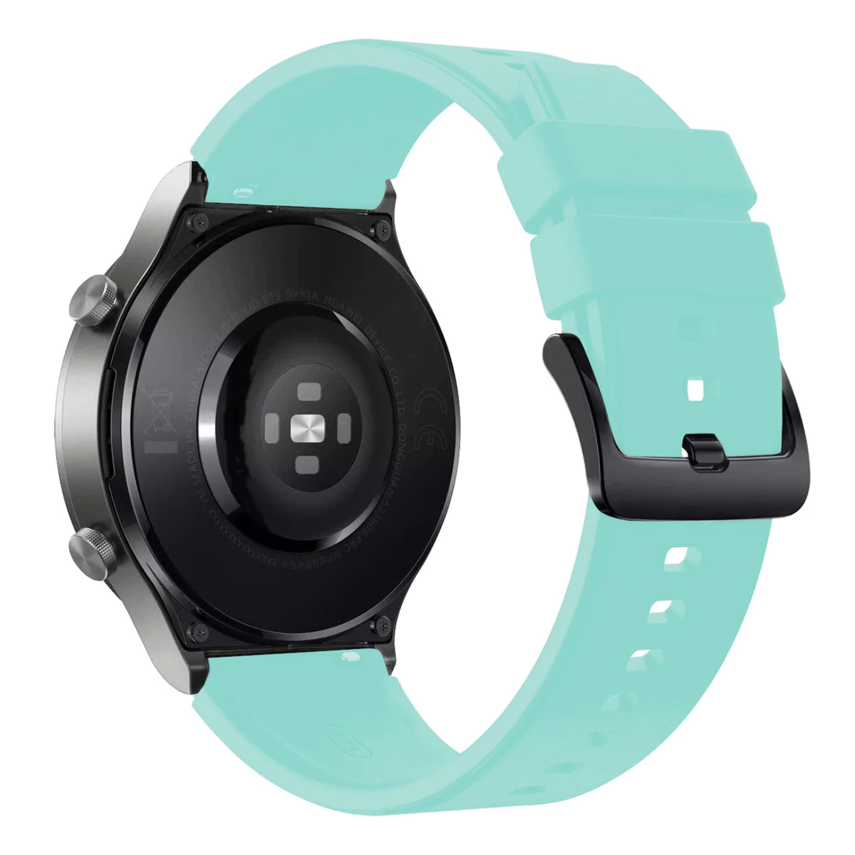 Silikoninis Dirželis huawei Watch Gt 2/3/4/2 Pro/3 Pro/4 Pro/gt 2e 46 Mm - šviesiai žalias