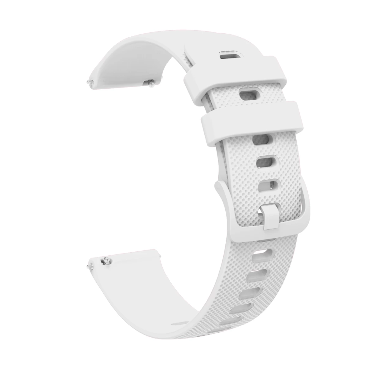 Silikoninis Dirželis Išmaniesiems Laikrodžiams Huawei Watch Gt2/gt3 42 Mm - Baltas