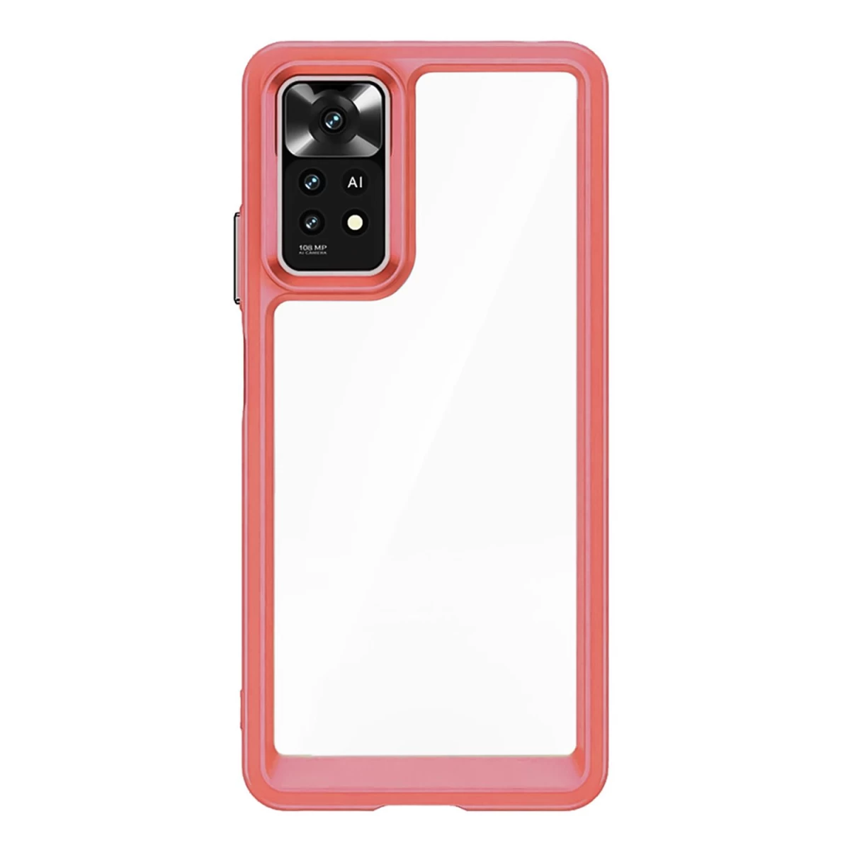 Silikoninis Kosminis Dėklas xiaomi Poco M4 Pro 5g - Raudonas