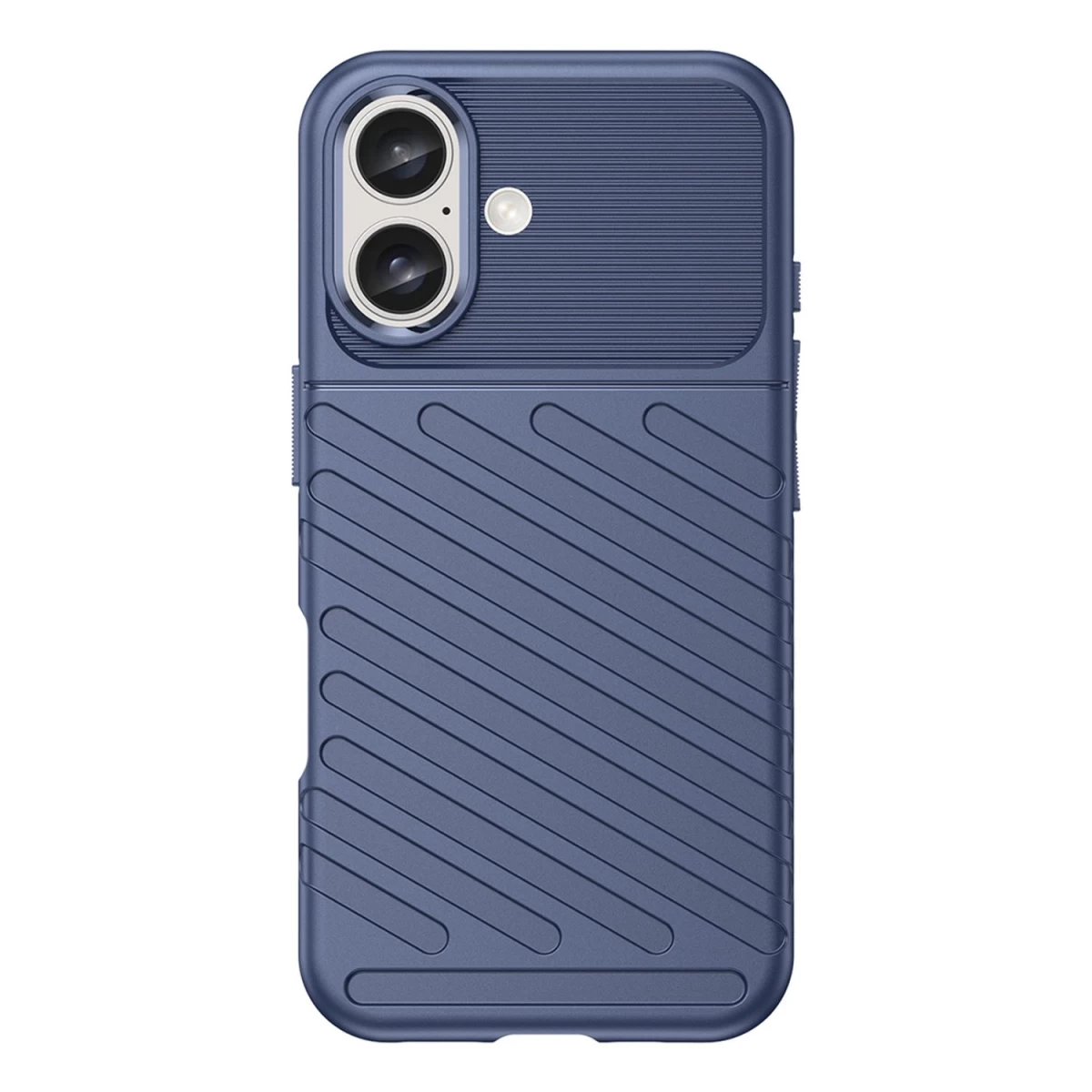 Silikoninis thunder Dėklas Iphone 16 - Mėlynas