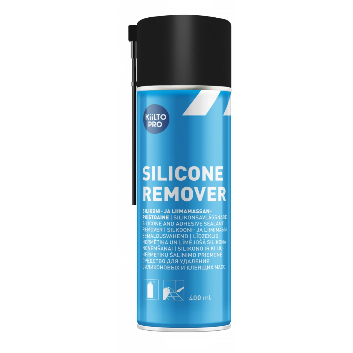 Silikono nuėmimo priemonė KIILTO ADR Pro Silicone Remover, 400ml Silikono nuėmimo priemonė KIILTO ADR Pro Silicone Remover, 400ml
