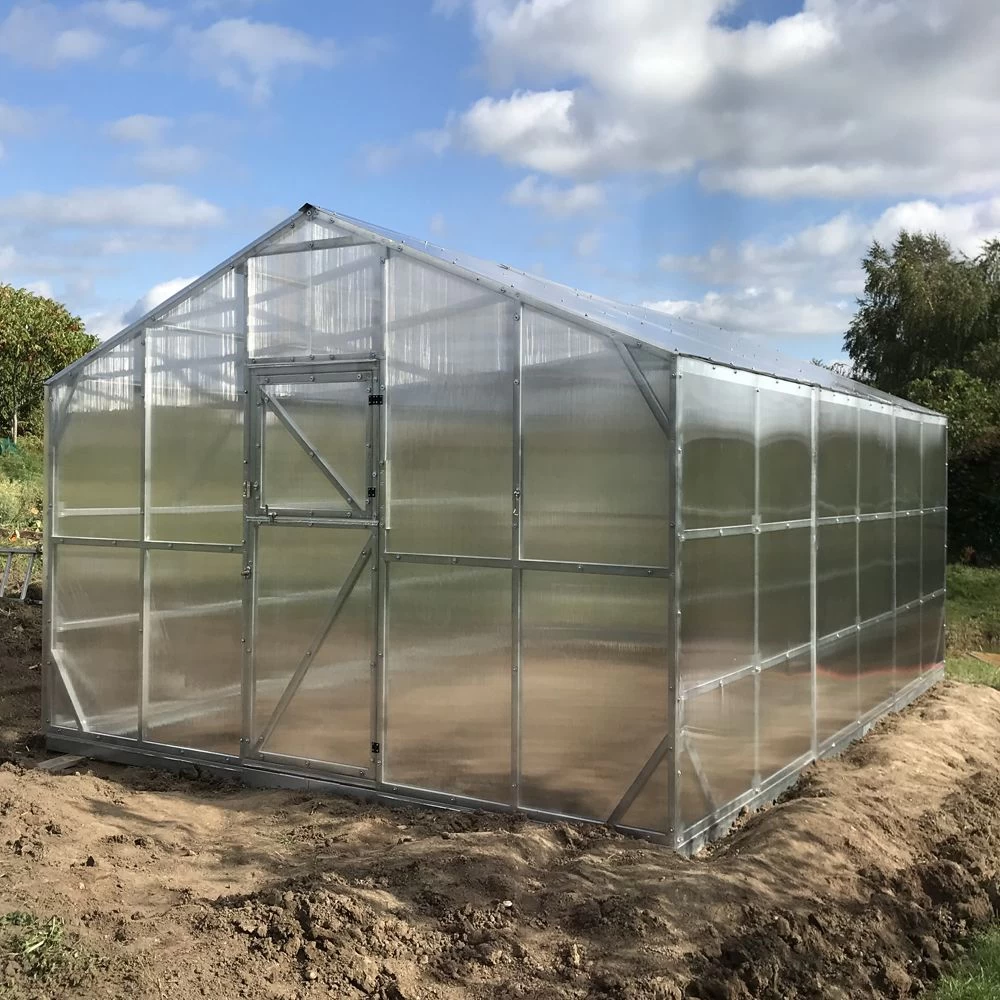 Šiltnamis DELUXE 4x4m. 6 mm