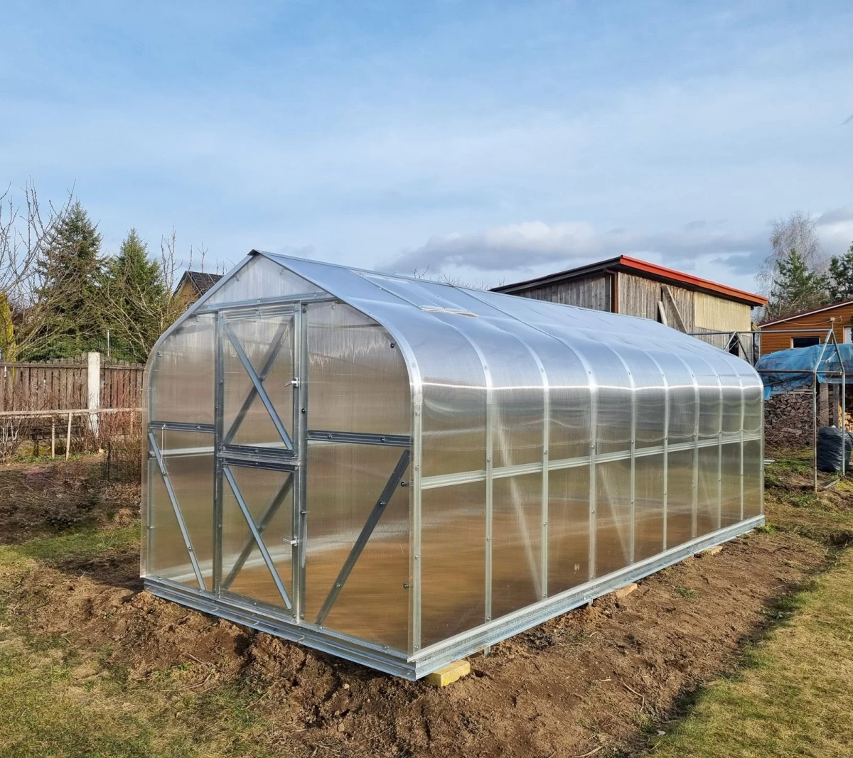 Šiltnamis Klėtis 6m. 6mm.