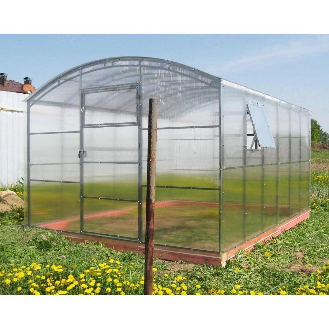 Šiltnamis Nova Tandem (plotis 3m), danga 4mm, 10m