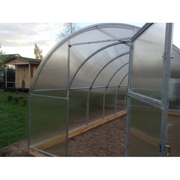 Šiltnamis SVAJONĖ KOMPAKT (plotis 2,4m), danga 4 mm 8 m