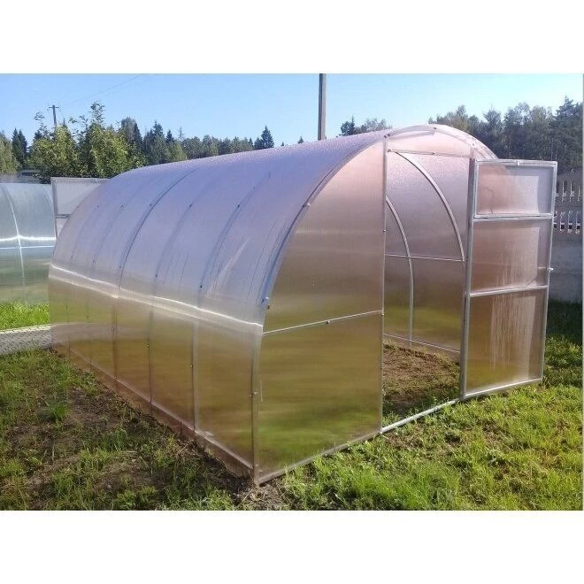 Šiltnamis SVAJONĖ MINI (plotis 1,65m), NANO polikarbonatas 4 mm 4 m