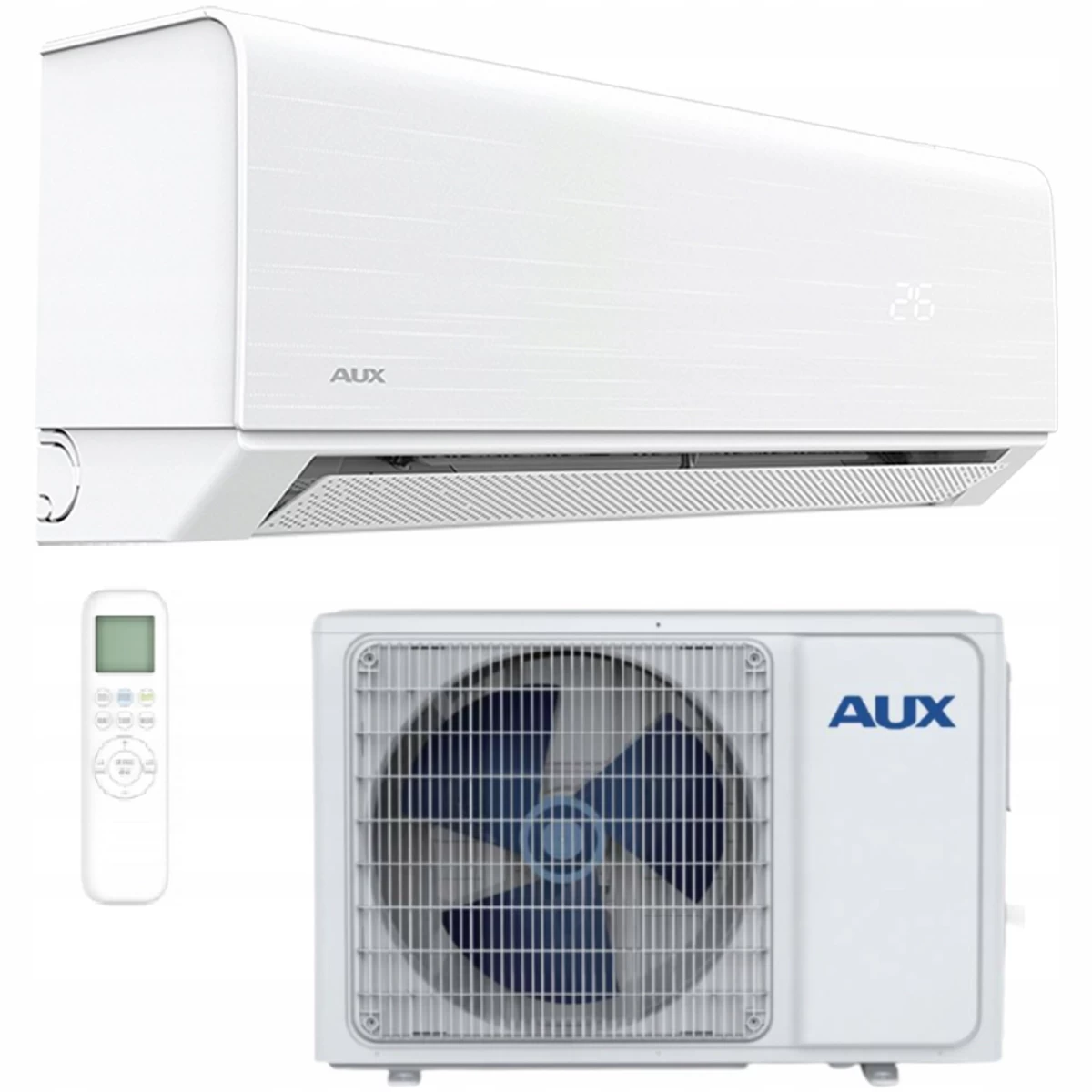 Šilumos siurblys oras- oras AUX C-SMART Premium Crystal 5.4/5.8kW