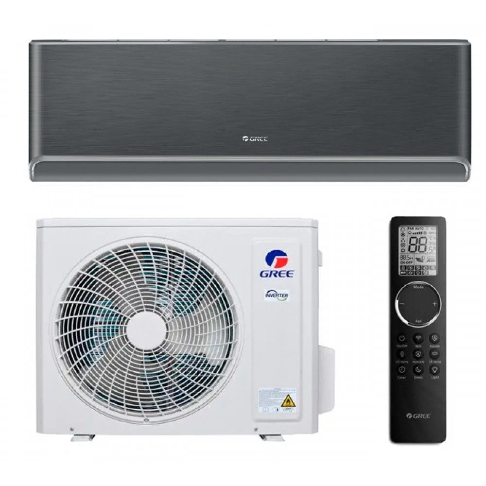 Šilumos siurblys oras-oras Gree Airy Black 5,3/5,6 kW