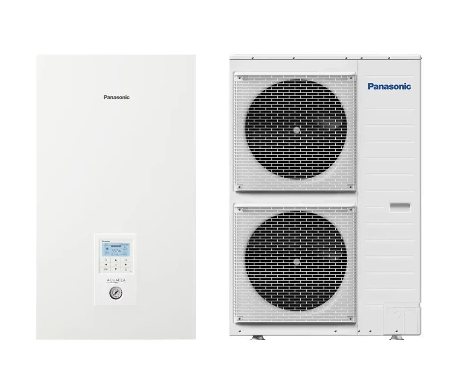 Šilumos siurblys oras - vanduo Panasonic Aquarea T-CAP Bi-Block WXC16H3E8, 16kW