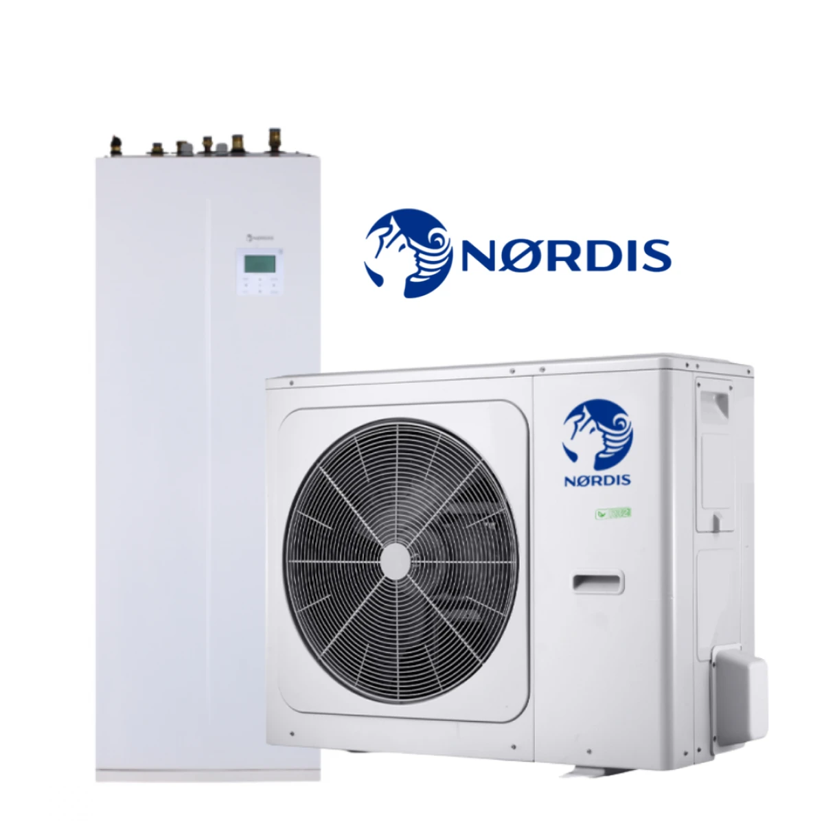 Nordis Optimus PRO šilumos siurblys oras-vanduo su integruota vandens talpa 190l HOP6WODU/HOP100/190IDU Nordis Optimus PRO šilumos siurblys oras-vanduo su integruota vandens talpa 190l HOP6WODU/HOP100/190IDU