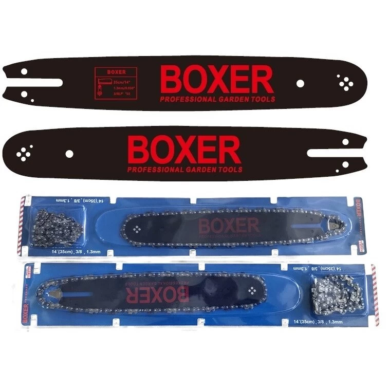 Šina + 2 grandinės 14'' 35cm BOXER BX-3304