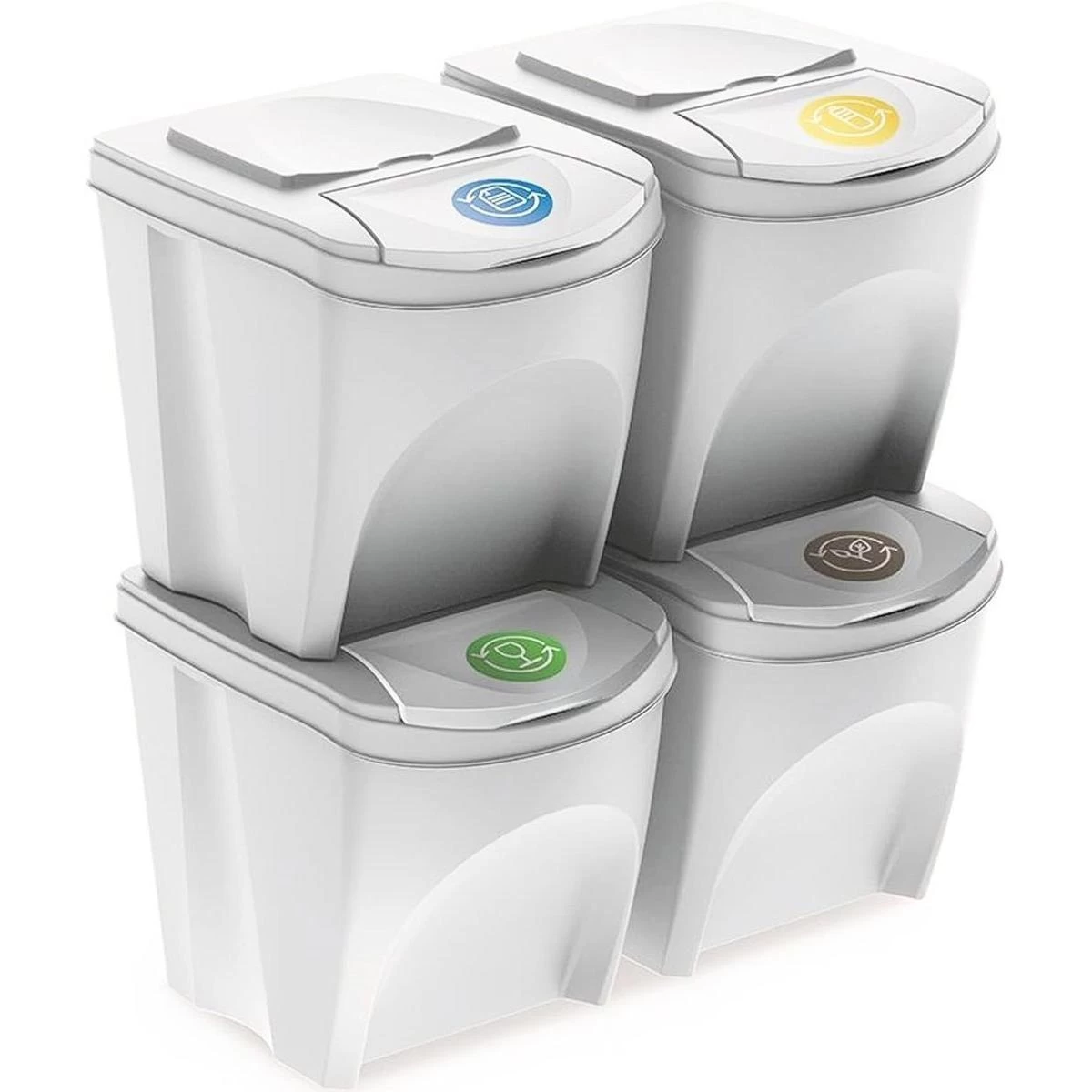 šiukšliadėžė 25 L Sortibox Rinkinys4 Vnt. Peržiūra