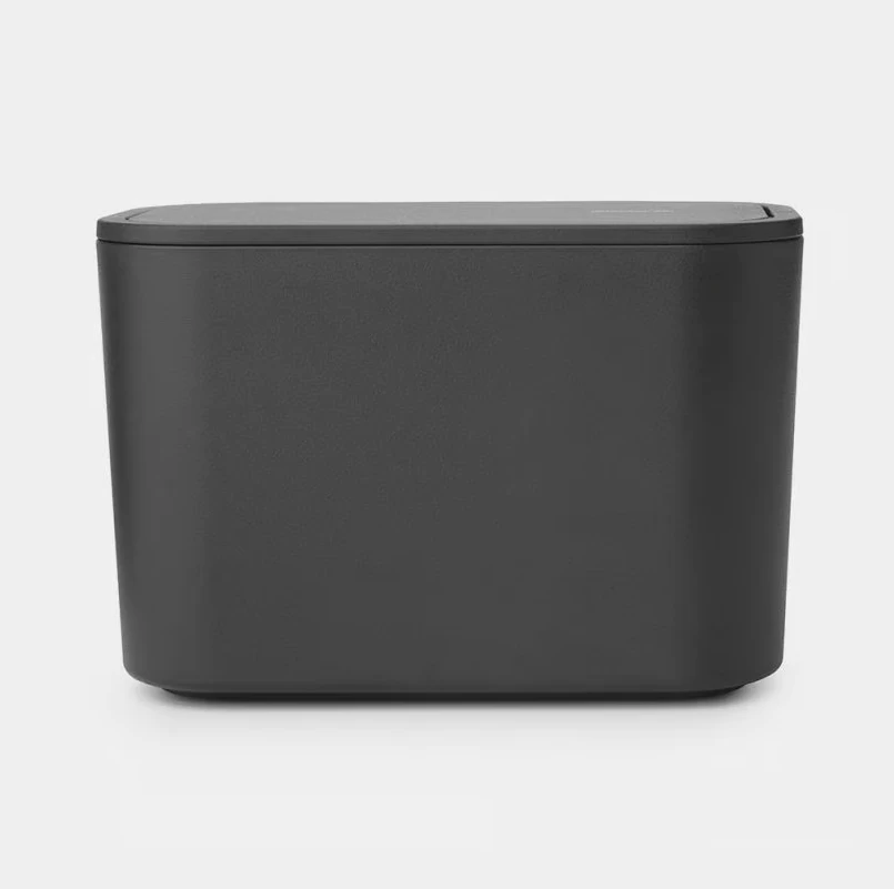 Šiukšliadėžė MindSet, Dark Grey, 303364