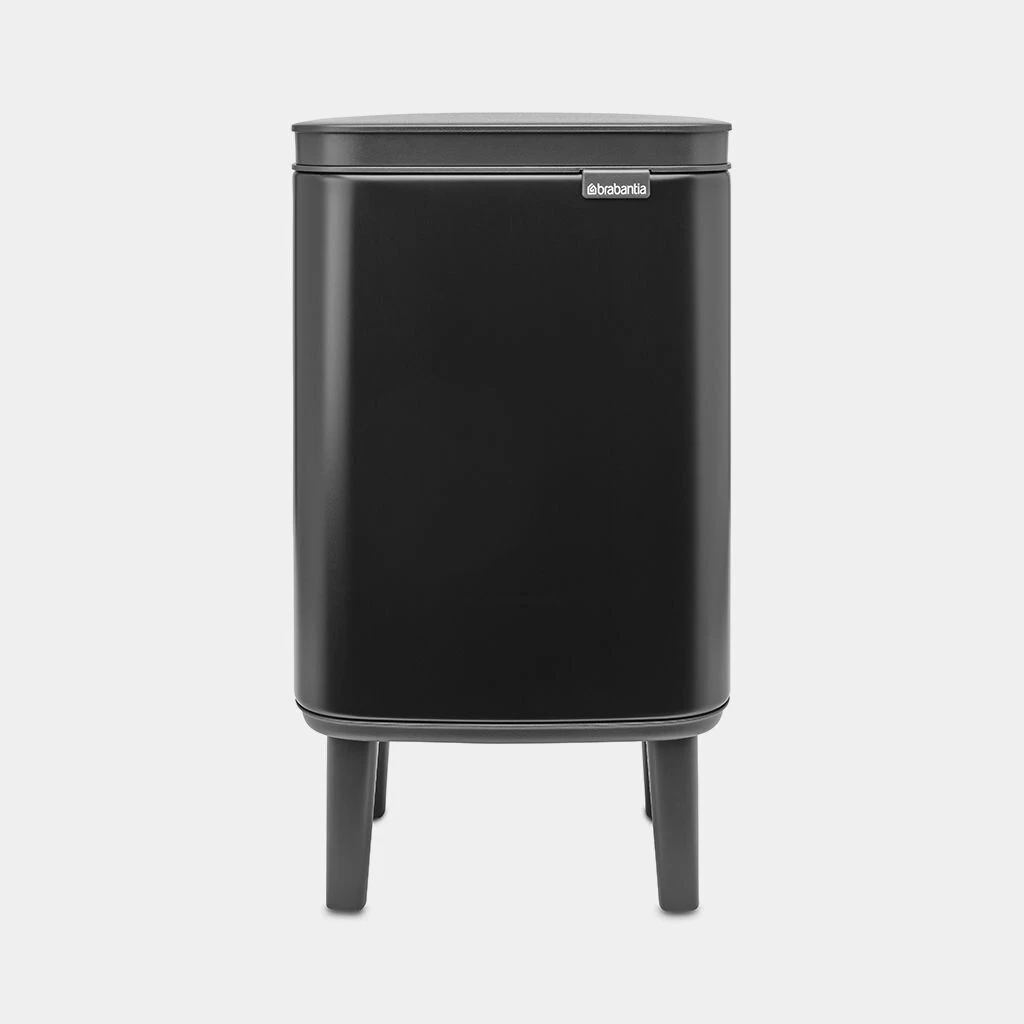 Šiukšlių dėžė, Bo Hi 4L, matt black, 227028