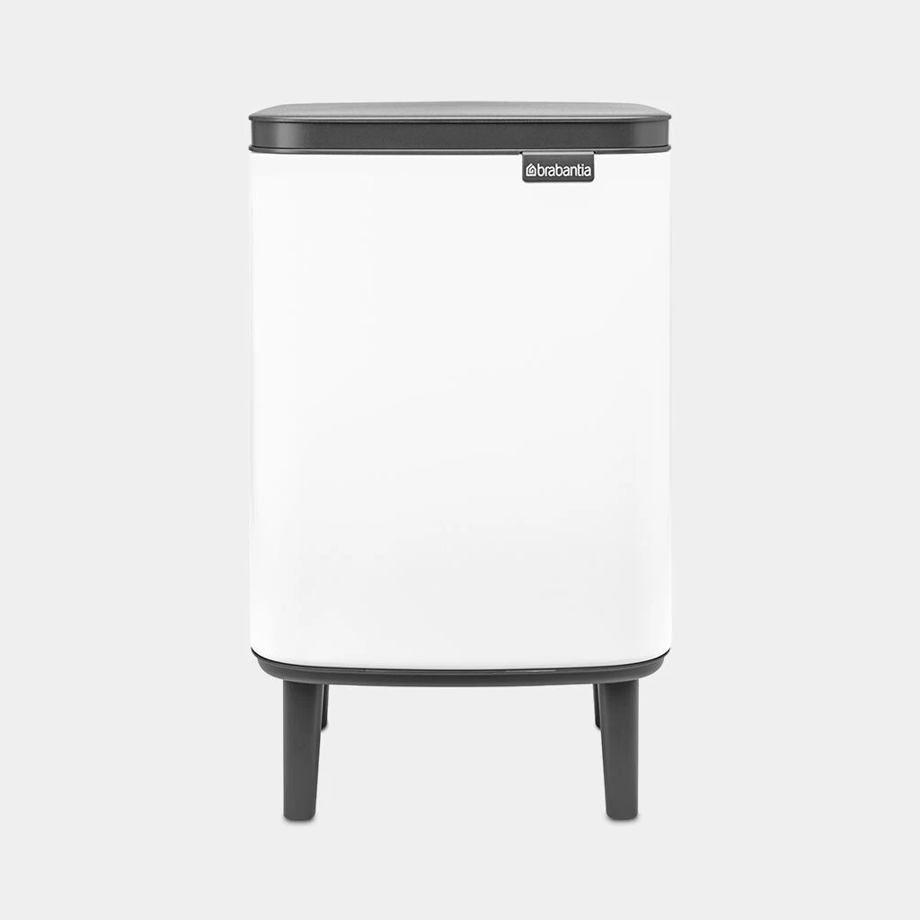 Šiukšlių dėžė, Bo Hi 7L, white, 227165
