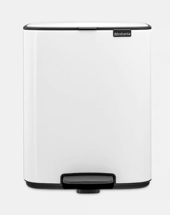 Šiukšlių dėžė Brabantia Bo, 12L., Balta, 236907