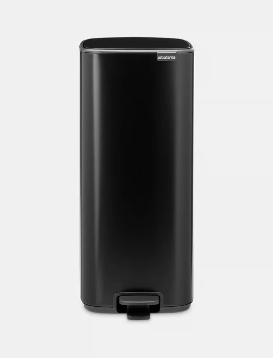 Šiukšlių dėžė Brabantia Bo, 30L., Matt Black, 238109