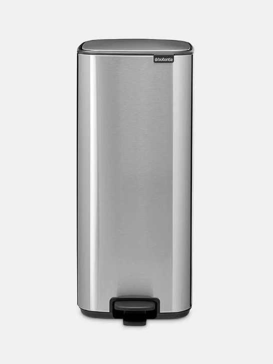 Šiukšlių dėžė Brabantia Bo, 30L., Matt Steel Fingerprint Proof, 238147