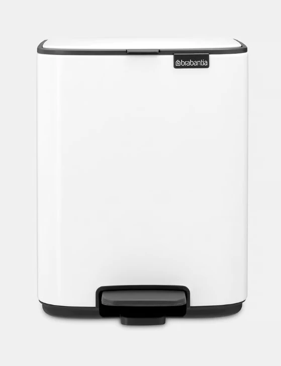 Šiukšlių dėžė Brabantia Bo, 4L., Balta, 236723