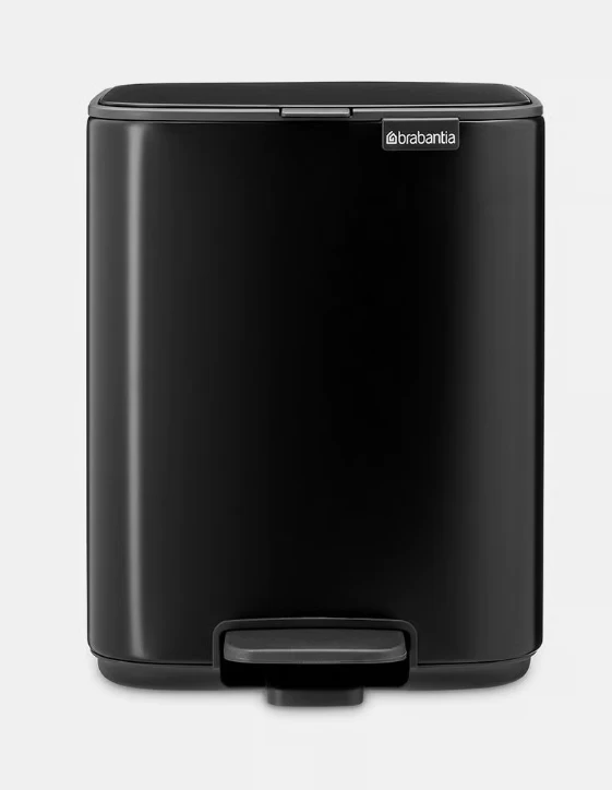 Šiukšlių dėžė Brabantia Bo, 4L., Matt Black, 237805