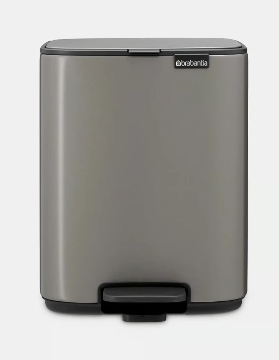 Šiukšlių dėžė Brabantia Bo, 4L., Platinum, 237881