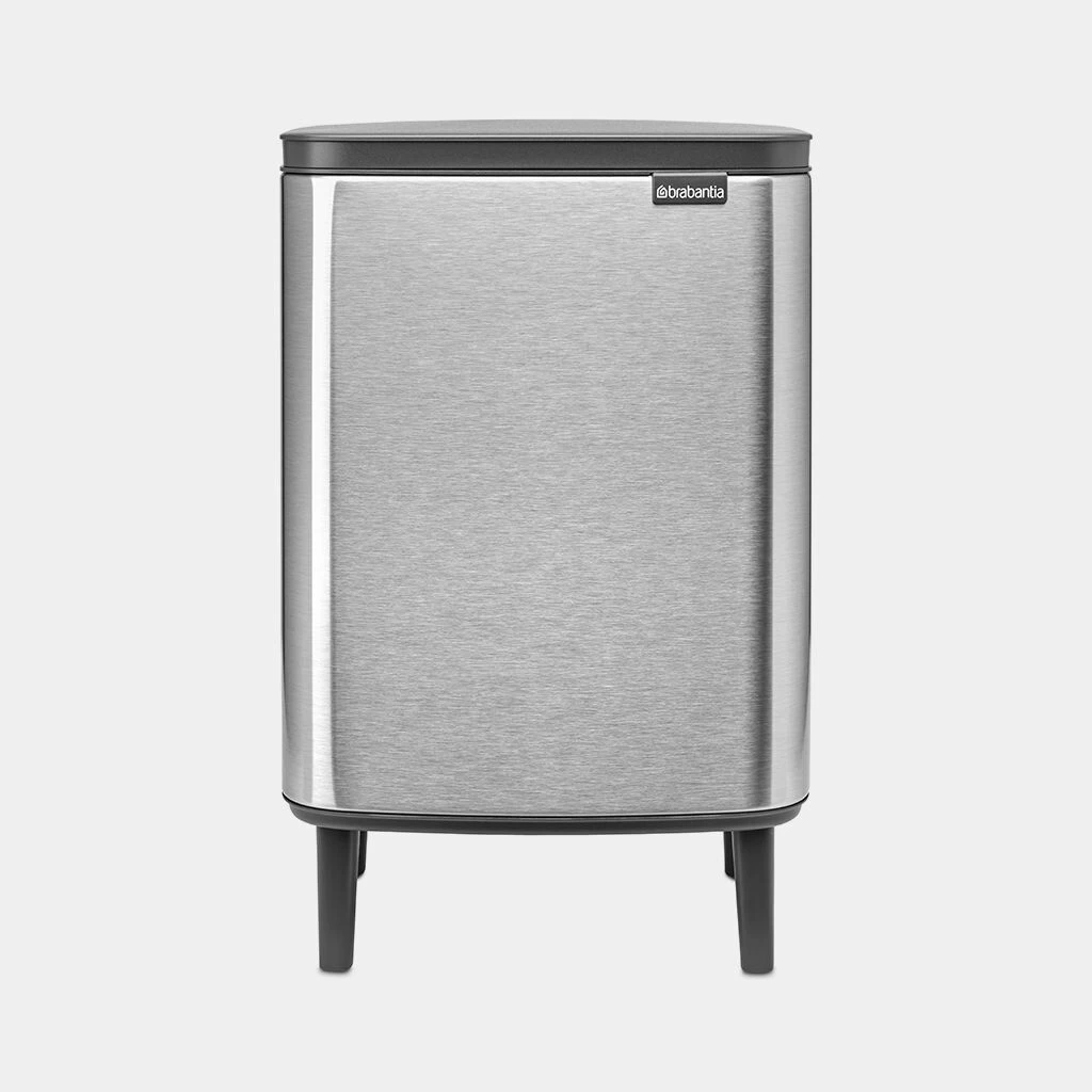 Šiukšlių dėžė Brabantia Bo HI 12 L Matt Steel Fingerprint Proof