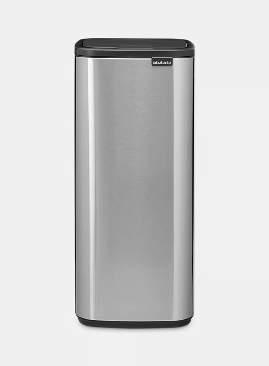 Šiukšlių dėžė Brabantia Bo Touch, 30L., Matt Steel Fingerprint Proof, 238246