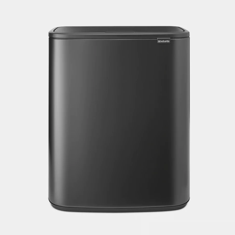 Šiukšlių dėžė Brabantia Bo Touch 60L, Confident Grey, 233623