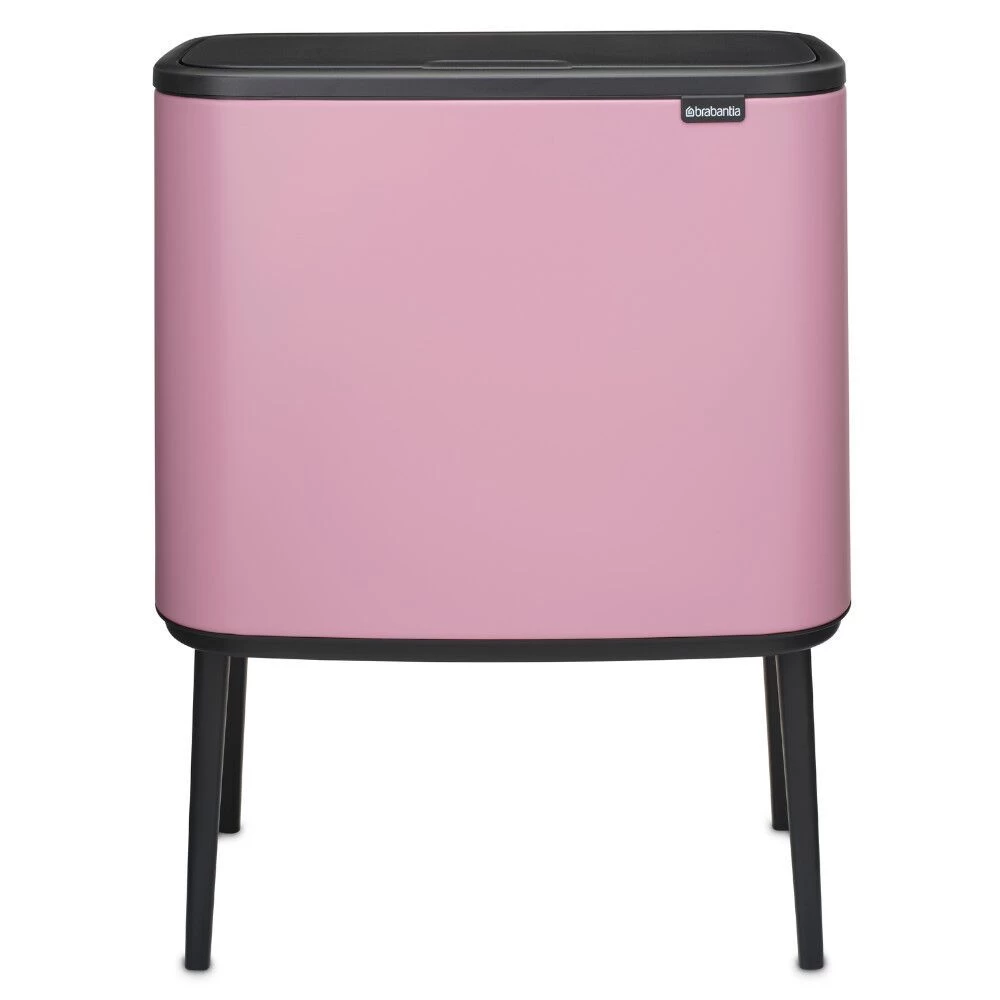 Šiukšlių dėžė Brabantia Bo Touch Bin 11 + 23 L, Lilac Pink, 255328