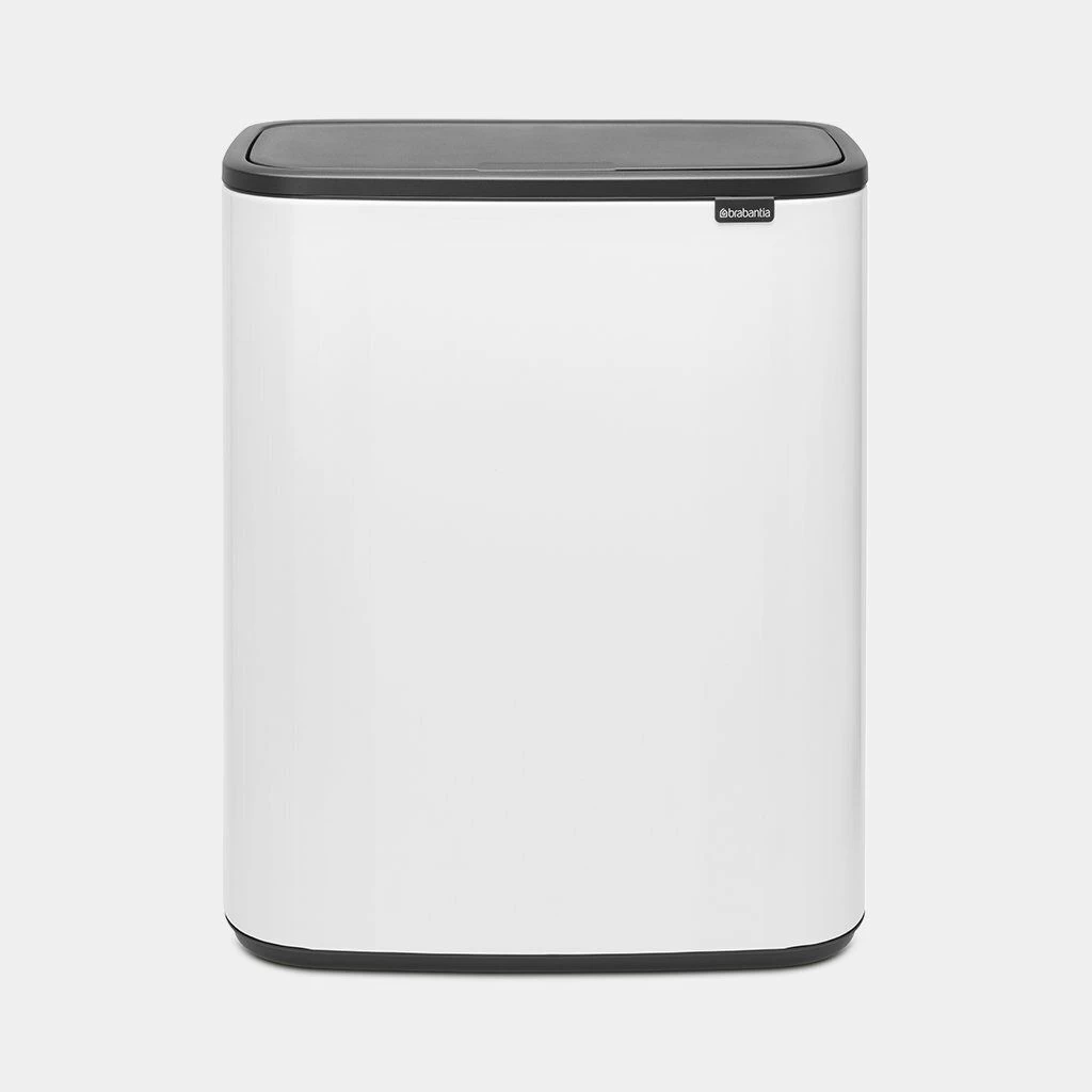 Šiukšlių dėžė Brabantia Bo Touch Bin 2x30L, balta 221408
