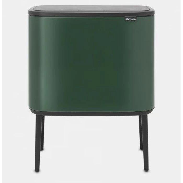 Šiukšlių dėžė Brabantia Bo Touch Bin 3x11L Pine Green