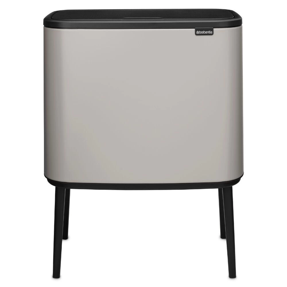 Šiukšlių dėžė Brabantia Bo Touch Bin 3x11L, Soft Grey, 316043