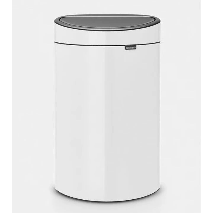 Šiukšlių dėžė Brabantia Bo Touch Bin 40L Balta