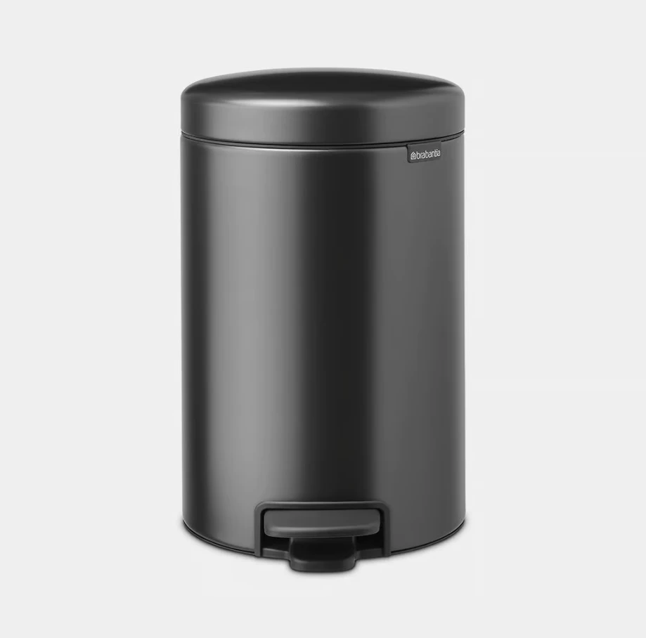 Šiukšlių dėžė Brabantia NewIcon 12L, Confident Grey, 233487