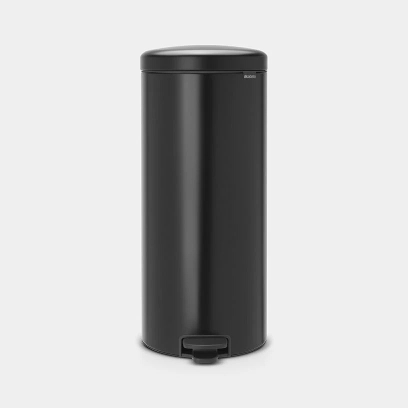 Šiukšlių dėžė Brabantia NewIcon, 30 l, Matt Black, 114540