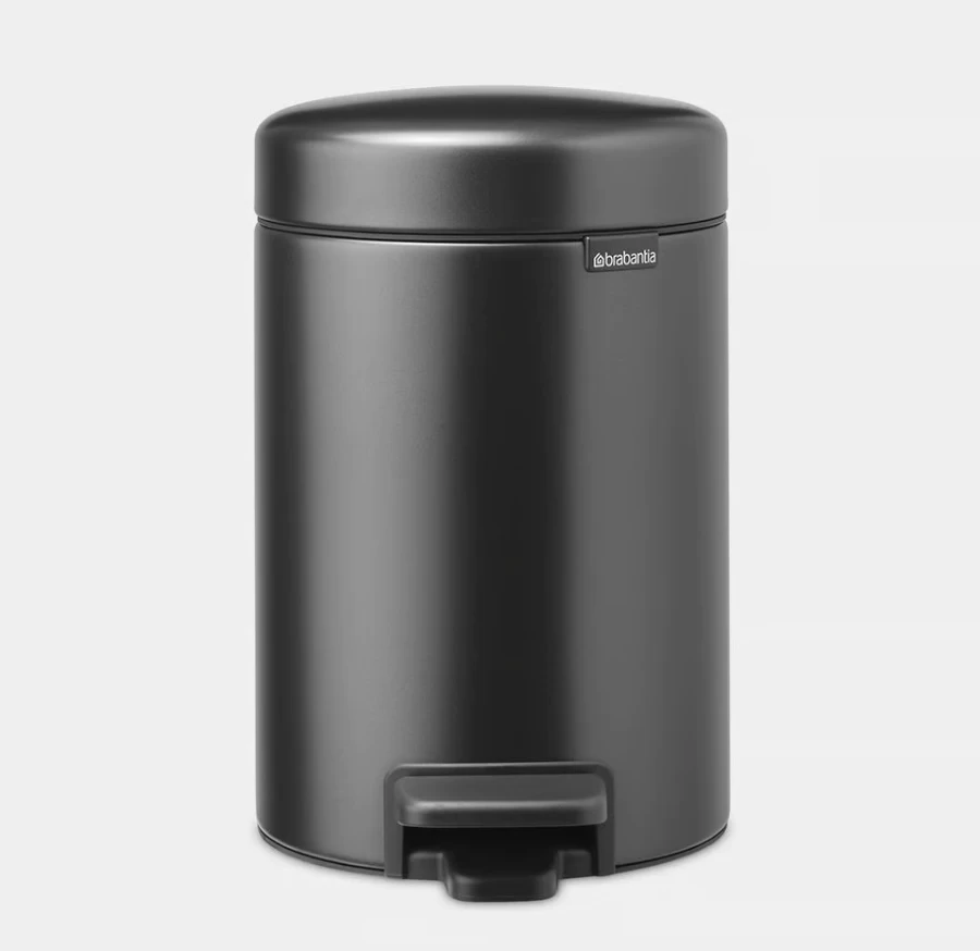 Šiukšlių dėžė Brabantia NEWICON 3L, Confident Gray, 233449