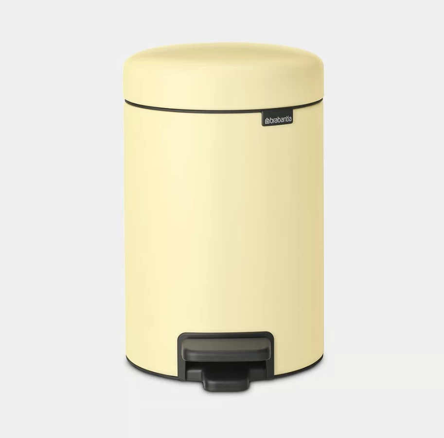 Šiukšlių dėžė Brabantia NewIcon 3L, Mellow Yellow, 233760