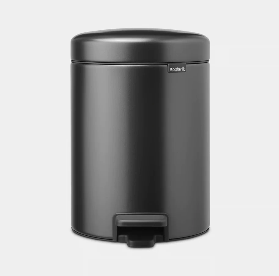 Šiukšlių dėžė Brabantia NewIcon 5L, Confident Grey, 233463