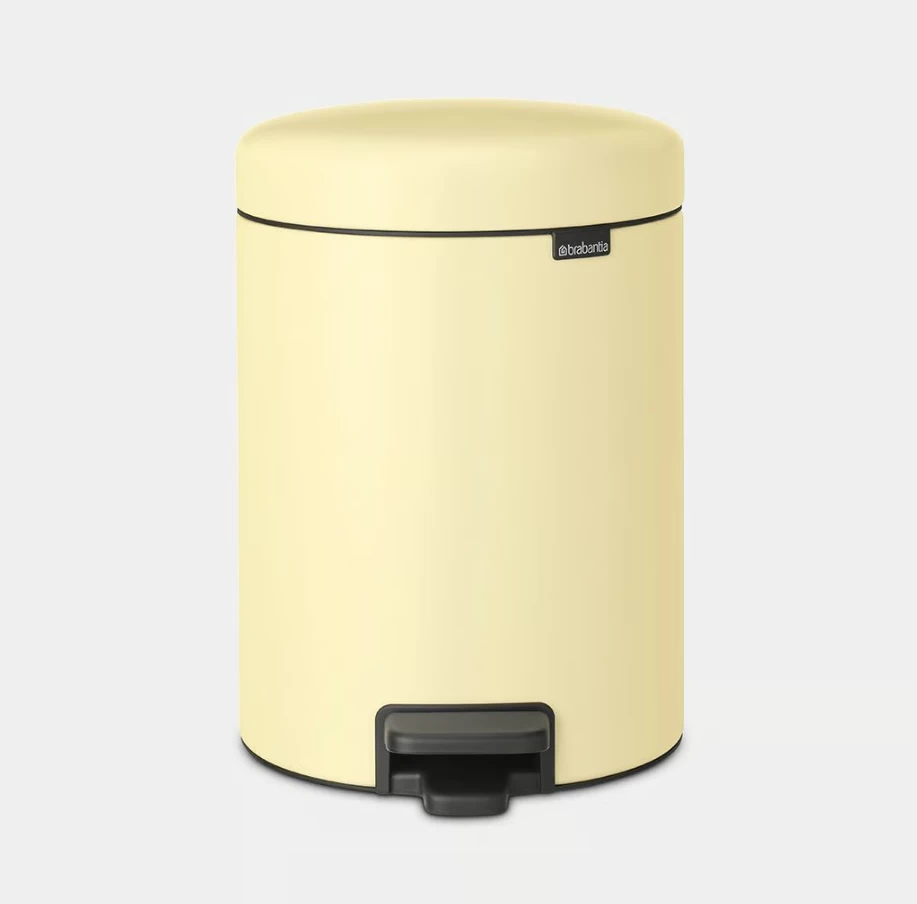 Šiukšlių dėžė Brabantia NewIcon 5L, Mellow Yellow, 233784