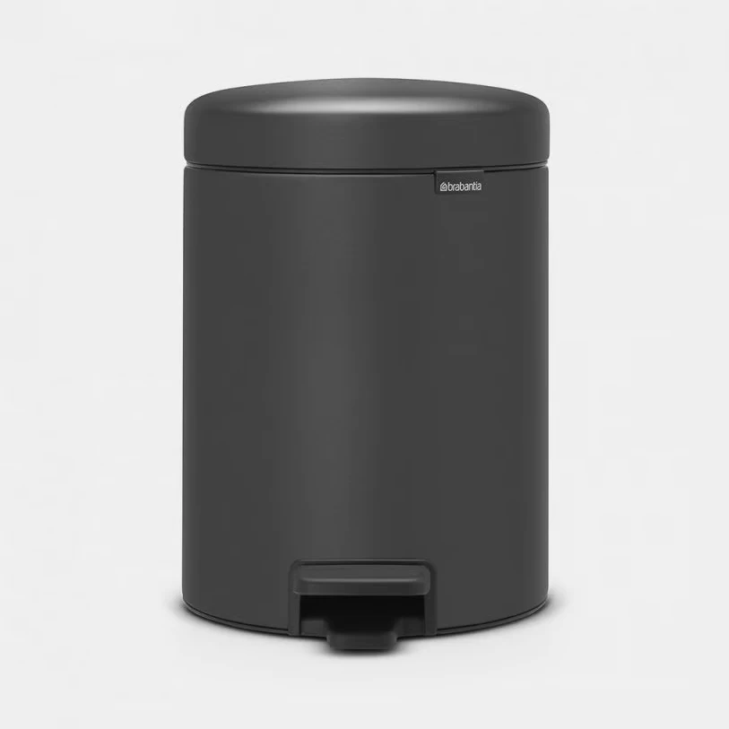 Šiukšlių dėžė Brabantia NewIcon 5L, Mineral Infinite Grey, 200489