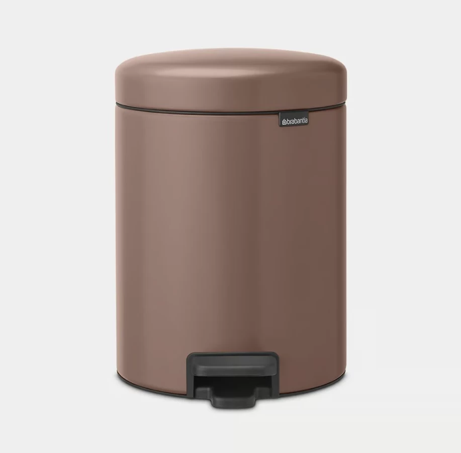 Šiukšlių dėžė Brabantia, NewIcon 5L, Satin Taupe, 233982